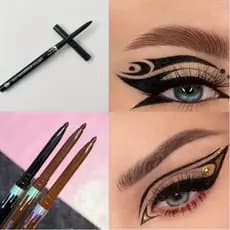 Delineador delineador Gel caneta impermeável sem manchas à prova de suor de longa duração delineador marrom sedoso deita