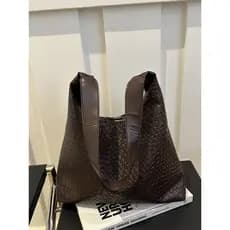 2026 novo estilo nicho Design preguiçoso Commuter grande capacidade bolsa feminina All-Match textura High-End bolsa de o