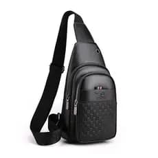 Bolsa de peito masculina novo estilo versão coreana na moda mochila de grande capacidade negócios lazer multifuncional v