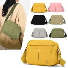 Bolsa de ombro de grande capacidade feminina 2024 outono novo estilo bolsa feminina Cross-Border na moda Casual náilon p