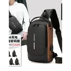 Moda masculina saco de peito grande capacidade saco do mensageiro novo estilo multifuncional saco da motocicleta dos hom