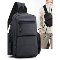 Homens multifuncional bolsa de ombro esportes pequena mochila na moda à prova dwaterproof água grande capacidade saco do