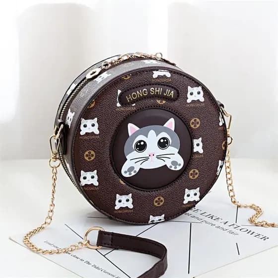 2026 Bolsa pequena Popular deste ano feminina, novo estilo, textura, bolsa mensageiro de um ombro, multicamadas, grande