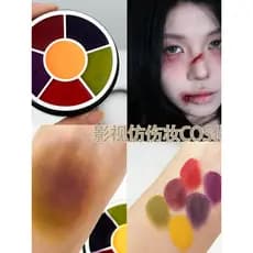 Efeito de lesão pintura a óleo creme de pintura COS Halloween maquiagem filme televisão maquiagem corpo efeito gota ader