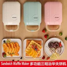 Sanduíche bolo waffle maker sanduíche Light Food sanduíche waffle maker Bola Peixe