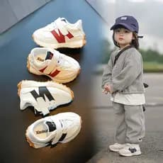 Little Walkpoint bebê menina sapatos primavera outono um ano de idade bebê criança sapatos sola macia Anti-deslizamento
