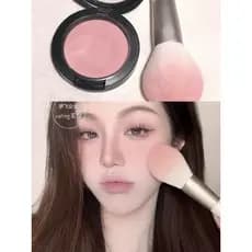 Pele de Oliva Frenzy!Baixa saturação cinza rosa Blush lótus rosa fuligem Nude pó sombra Base estudantes baratos