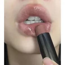 Nude em pó geléia de chá branco ~ sólido vermelho marrom batom multiuso vara brilho de água espelho hidratante esmalte l