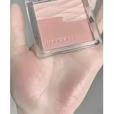 Estilo japonês cetim blush flor de laranja claro cozido leite cor duplo blush alto brilho Natural brilho de água luz ros