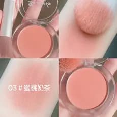 Loja principal genuíno blush cubo de gelo estilo Rouge blush paleta Nude maquiagem reparação monocromático à prova dwate