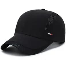 Boné de beisebol de malha verão respirável masculino caminhadas protetor solar boné esportes ao ar livre leve chapéu de