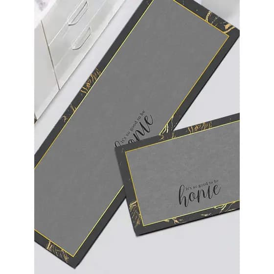 Tapetes de cozinha domésticos, tapetes absorventes de lama de diatomáceas, tapetes de porta de banheiro, à prova de óleo