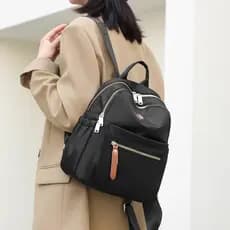 Oxford pano mochila grande capacidade estudante mochila moda tendência versão coreana mochila saco do computador lona mã