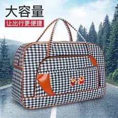 Saco de bagagem de trabalho grande capacidade saco de viagem Extra grande mochila feminina portátil leve simples roupas
