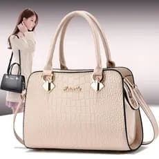 Bolsa feminina 2026 novo estilo na moda de um ombro de meia-idade grande capacidade mãe mensageiro saco elegante All-Mat