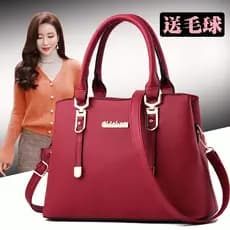 Bolsa feminina grande bolsa moda simples bolsa 2026 novo estilo na moda versão coreana mãe de meia-idade All-Match saco