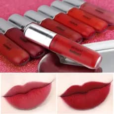 Creme sorvete veludo fosco esmalte labial estilo estudante batom líquido não desbotado à prova d'água hidratante influen