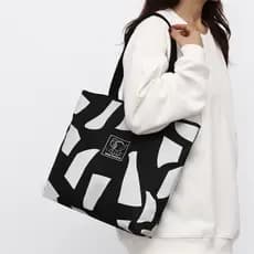 Masculino feminino verão classe estudantes universitários Commuter passeio de um ombro saco de proteção ambiental nicho