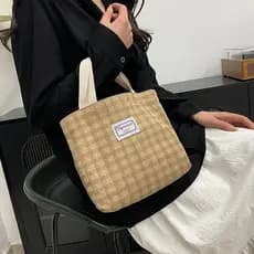 Saco de almoço nicho All-Match Mini saco de pano lona Outing trabalho pequeno saco estilo japonês portátil pequeno saco
