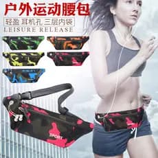 Versão coreana 2023 novo estilo de Fitness correndo saco da cintura do telefone móvel lazer esportes saco da cintura das