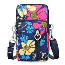 2023 novo estilo saco do telefone móvel grande feminino mensageiro moeda bolsa Oxford pano à prova dwaterproof água Halt