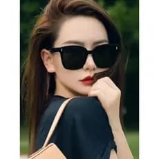 Nova moda feminina óculos de sol na moda verão protetor solar Anti-ultravioleta óculos de sol masculino na moda quadrado