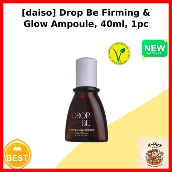 [daiso] Ampola Drop Be Firming & Glow , 40ml , 1 Unidade/Coreana/Firmador E Brilho/100 % Genuíno Por k_pick