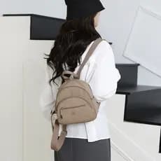 Mochila de lona Mini bolsa pequena feminina 2025 novo estilo moda lazer viagem ao ar livre pequena mochila Oxford pano s