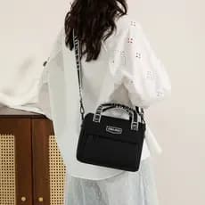 Novo estilo portátil saco do mensageiro bolsa feminina Oxford pano à prova dwaterproof água bolsa de ombro diário Commut