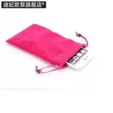 Capa pequena bolsa para celular bonito lona pequeno saco de pano bolsa de moedas Crossbody saco All-Match tecido pequeno