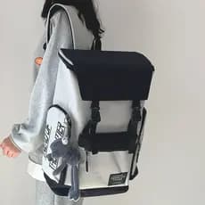 2024 novo estilo mochila feminina estudante do ensino médio grande capacidade saco de computador forte estudante mochila