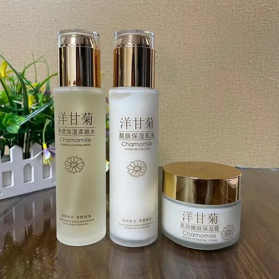 Mushi camomila purificante hidratante Toner embelezador creme hidratante da pele creme hidratante quatro estações pode u