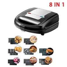 8 Em 1 waffle Bolo Sanduíche donut maker