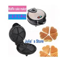 Triângulo de aço inoxidável waffle bolo fabricante doméstico café da manhã bolo elétrico Pan waffle bolo fabricante