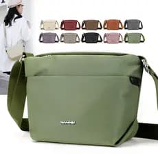 Bolsa mensageiro feminina 2024 verão novo estilo bolinho saco moda luz All-Match náilon pequeno saco de ombro bolsa de l