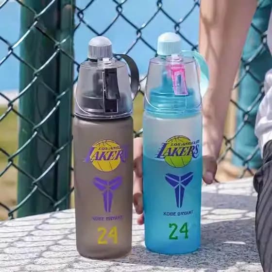 Kobe spray copo de água crianças meninos estudantes verão esportes spray copo água meninos escola garrafa de água especi