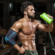Maxway náilon elástico diamante cotoveleiras das mulheres dos homens basquete Fitness antiderrapante respirável transpir