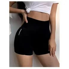 Pêssego nádegas calças de Yoga mulheres cintura alta esportes abdômen apertado Shorts de secagem rápida correndo Fitness