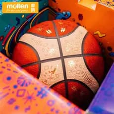 Basquete fundido fundido No. 7 2022 Bola de jogo de campeonato de basquete masculino europeu B7G5000-E2G caixa de presen