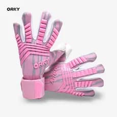 ORKY Wokai luvas de goleiro de futebol profissional treinamento de competição goleiro pórtico luvas de látex antiderrapa