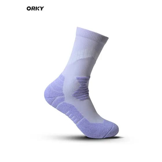 ORKY Wokai futebol Mid-Tube meias masculinas basquete corrida esportes profissional treinamento indispensável Anti-