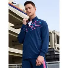 Ucan ucan outono novo estilo de malha jaqueta esportiva masculina manga comprida treinamento Cardigan moletom Casual jaq