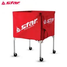 Estrela quatro cantos bola quadro pacote removível dobrável carro de futebol vôlei handebol 20 bolas quadrado grande cap
