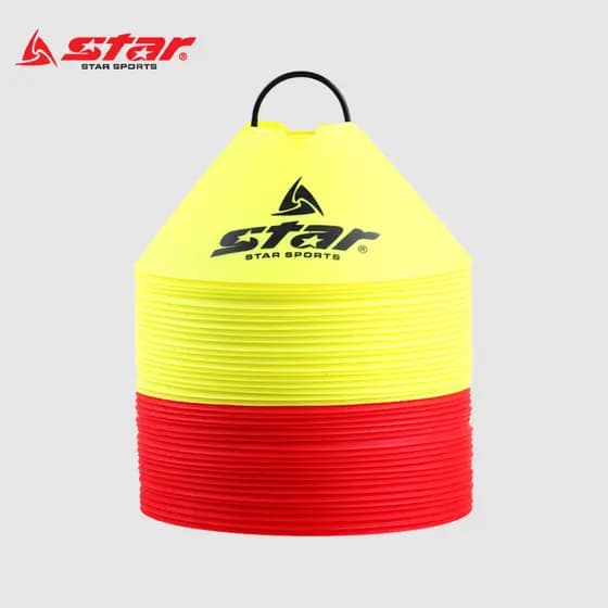 Estrela equipamento de treinamento de futebol logotipo disco logotipo barril basquete obstáculo logotipo disco Roadblock