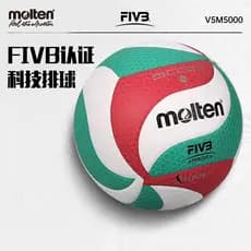 [Certificação FIVB] Voleibol fundido fundido No. 5 bola de treinamento de competição interna de PU de fileira dura macia
