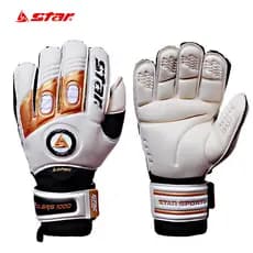 Star star luvas de goleiro com proteção de dedo Dragon Gate antiderrapante G120 luvas de futebol luvas de goleiro adulto