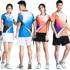 Compra de grupo 2021 uniforme de Badminton terno masculino feminino de secagem rápida respirável tênis de mesa esportes