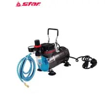 Bomba de ar de compressão elétrica estrela XA196, inflador de bola, futebol, vôlei, basquete, bomba automática