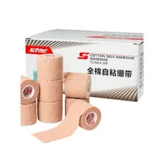 Estrela não-tecido auto-adesivo bandagem elástica esportes Fitness fixo bandagem elástica Zero marca de borracha XDBA212