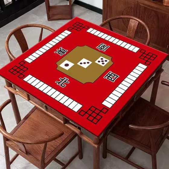 Mahjong mesa toalha de mesa almofada engrossado silenciador 2025 novo estilo toalha de mesa mudo almofada protetora giga